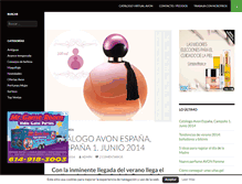 Tablet Screenshot of comprarproductosavon.es